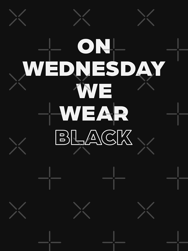 On Wednesday We Wear Black by anak-ilustra