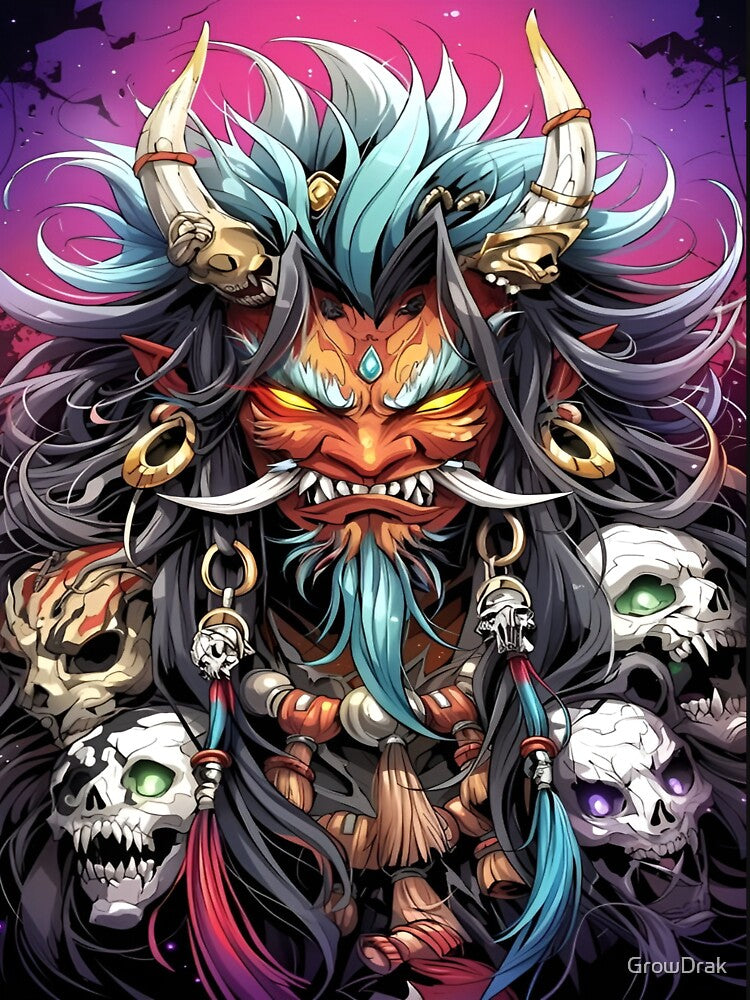 THE DARK WORLD SKULL MONSTER by GrowDrak