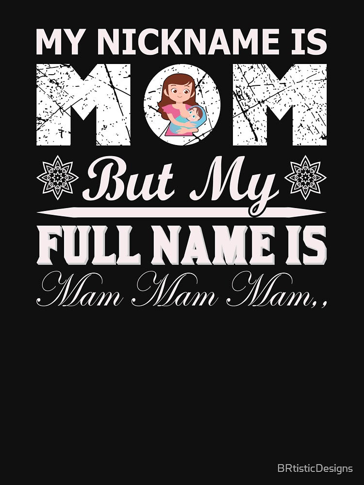 MOM MOM MOM! Funny gift Mother's Day by BRtisticDesigns