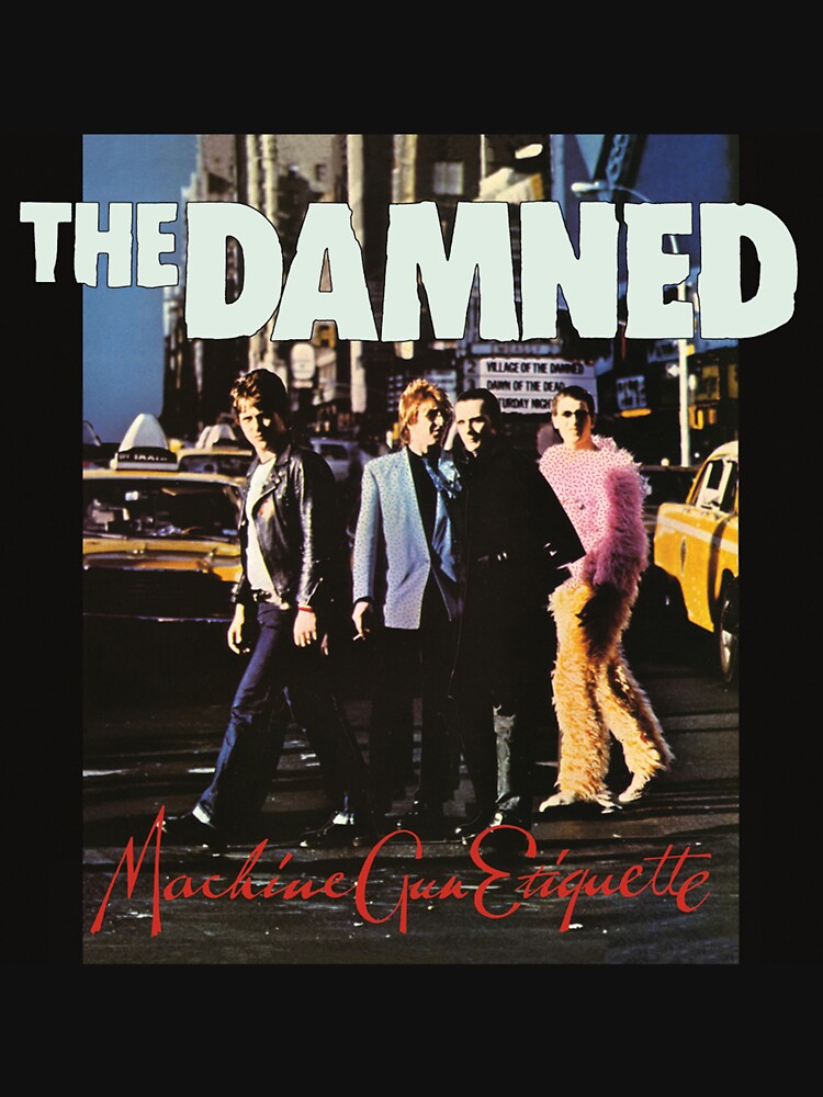 The Damned machine gun etiquette 2 by CarolPedder56
