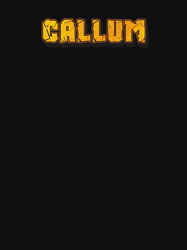 Callum Personalized Name - Cool & Funny Custom Gift for Men and Boys by Oussinc