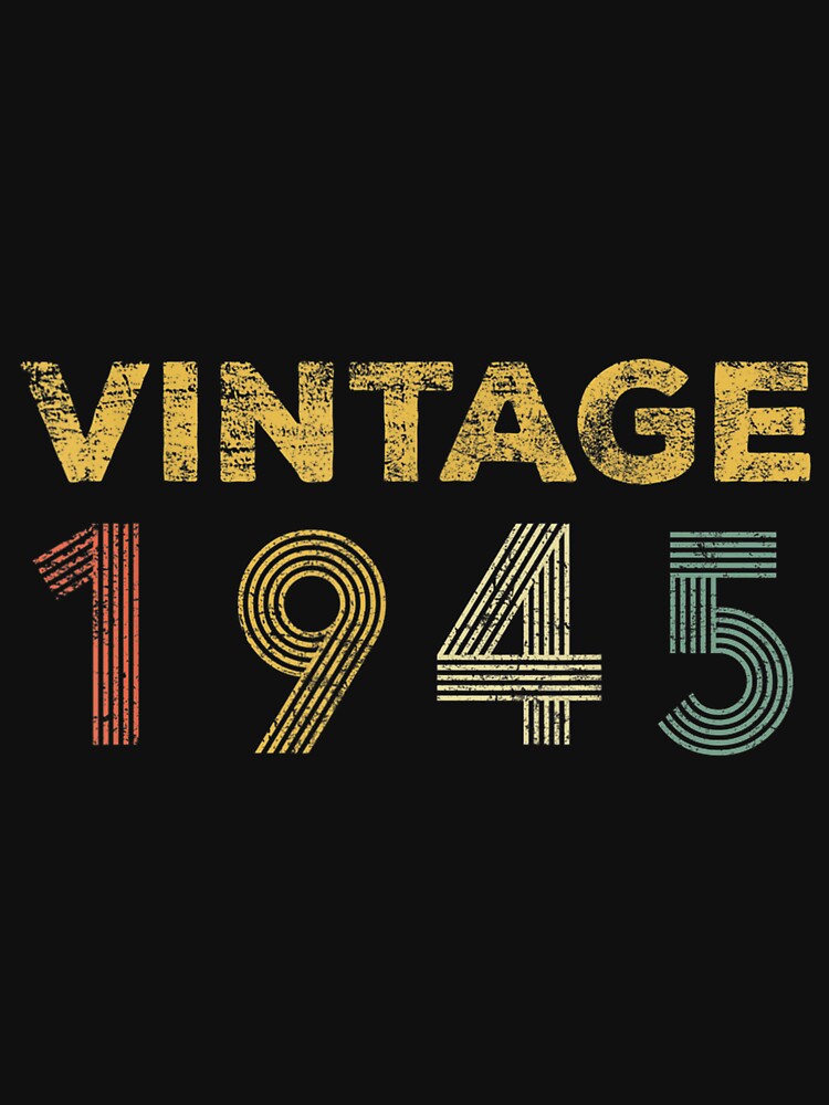 77 Year Old Gifts Vintage 1945 Limited Edition 77th Birthday by amyadt77