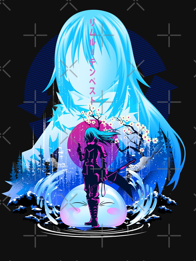 Tensei Shitara Slime by Hypertwenty Designs Unisex , , , Long Sleeve Tee