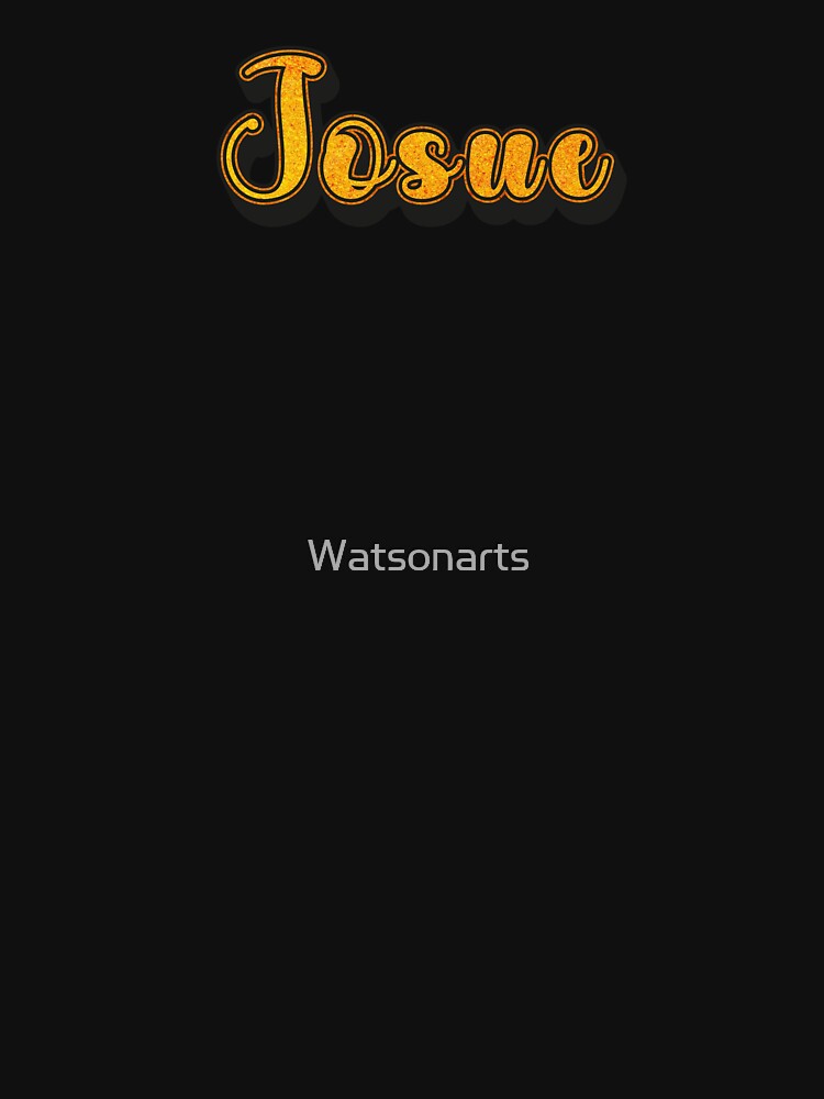 Josue Personalized Name Design with Heart | Funny Custom Gift by Watsonarts