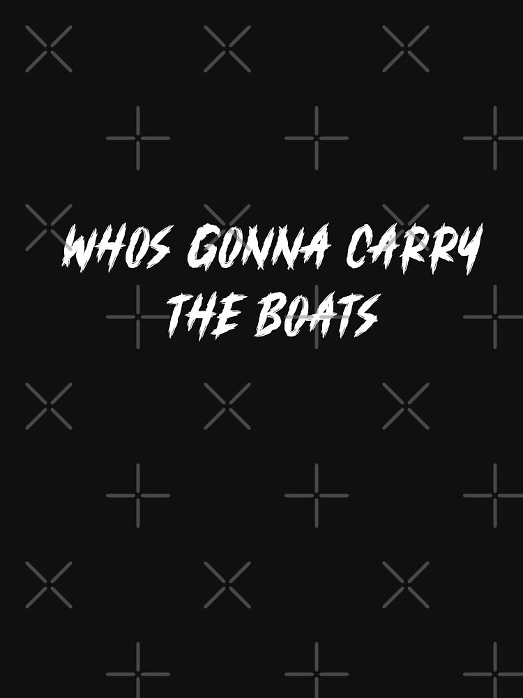 Who's gonna carry the boats by Mareon