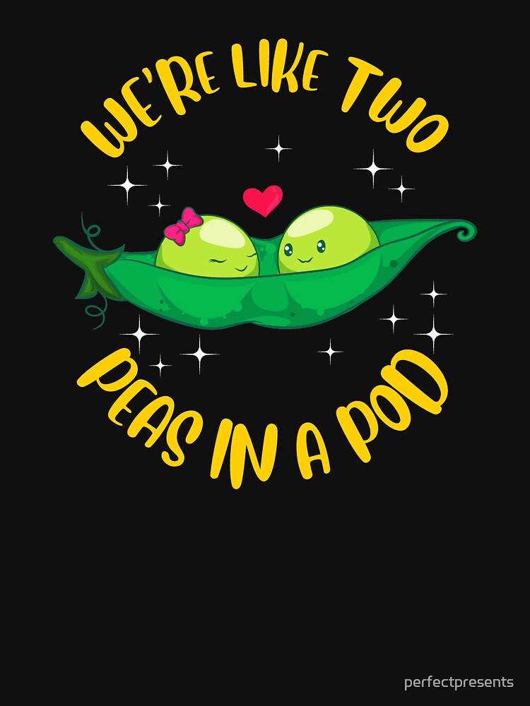 We're Like Two Peas In a Pod Adorable Married Pun by perfectpresents