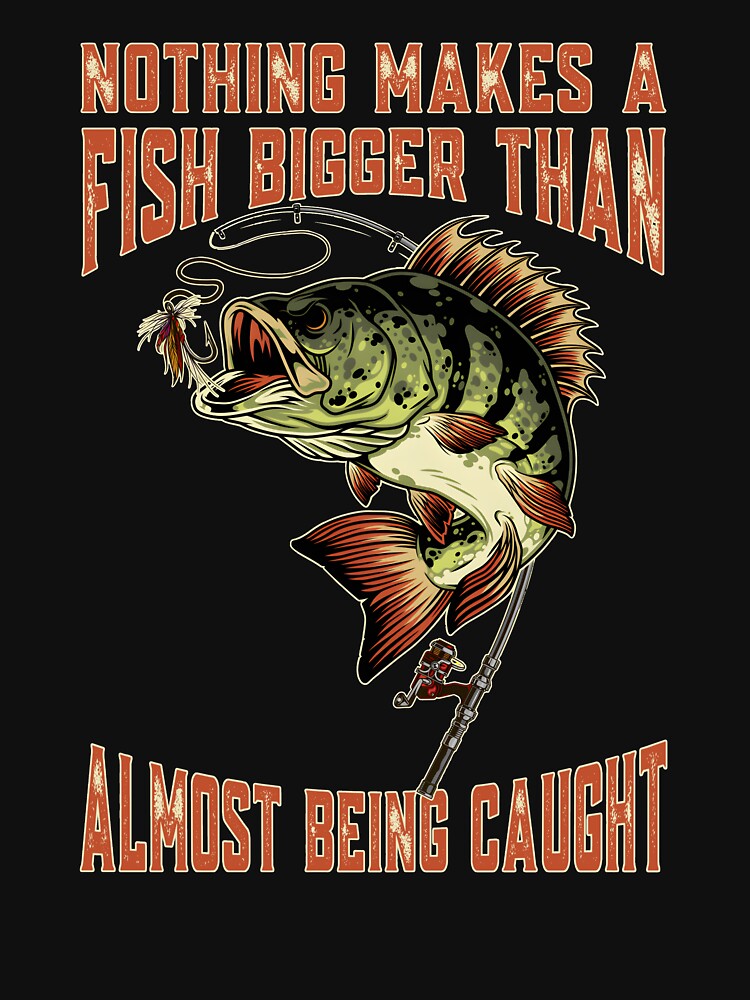 Nothing Makes Fish Bigger Than Almost Being Caught by hidohido