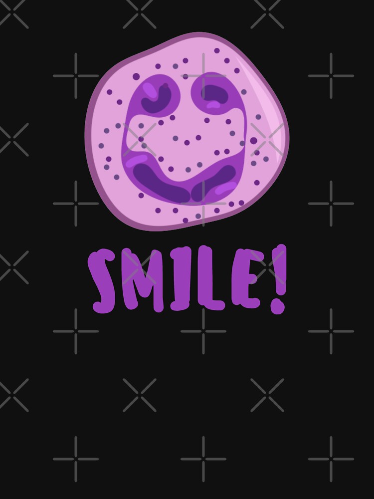 White Blood Cell Smiling Neutrophil by twicetrader