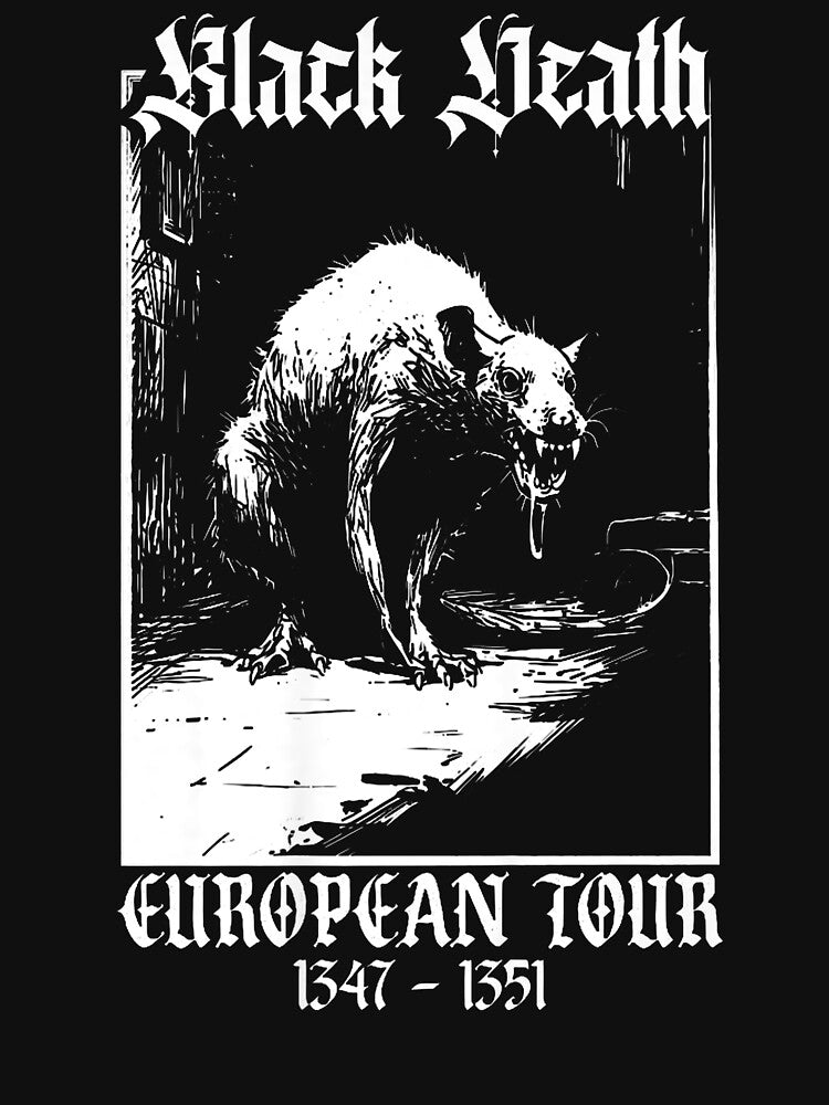 Black Death European Tour Plague Rat Medieval History Goth by AnthonyDooley