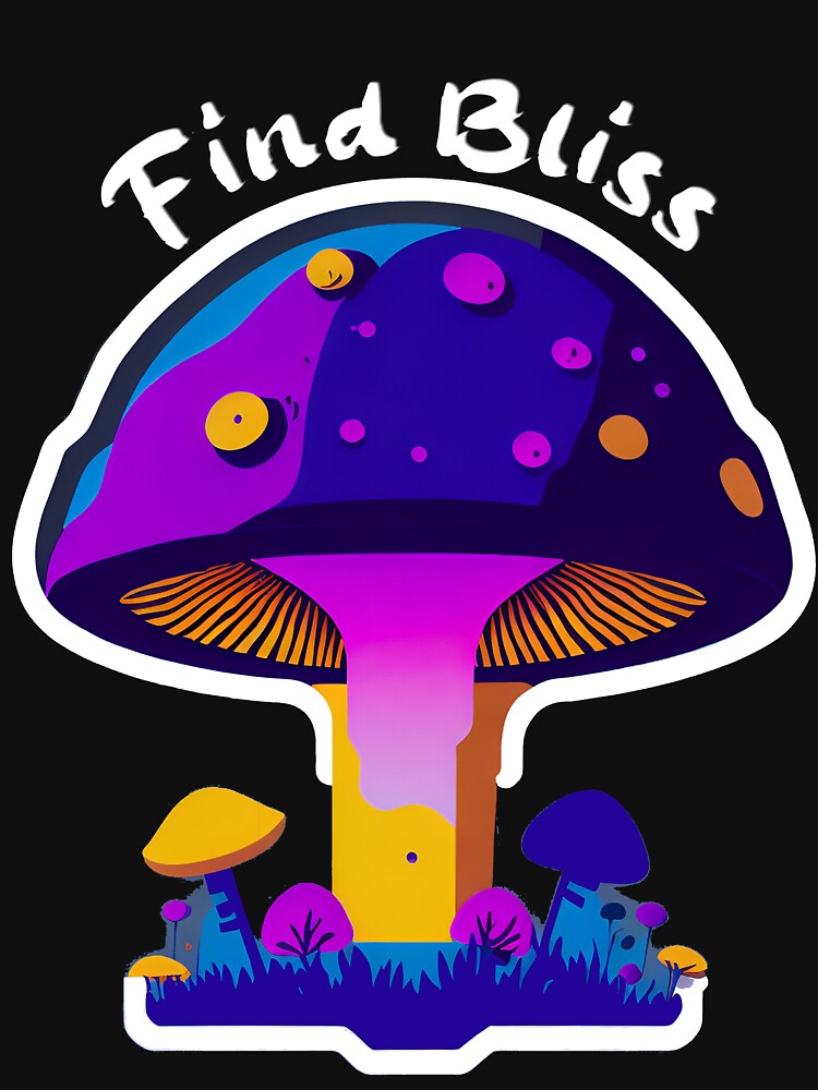 Find Bliss Mushroom by ZenStickConcept