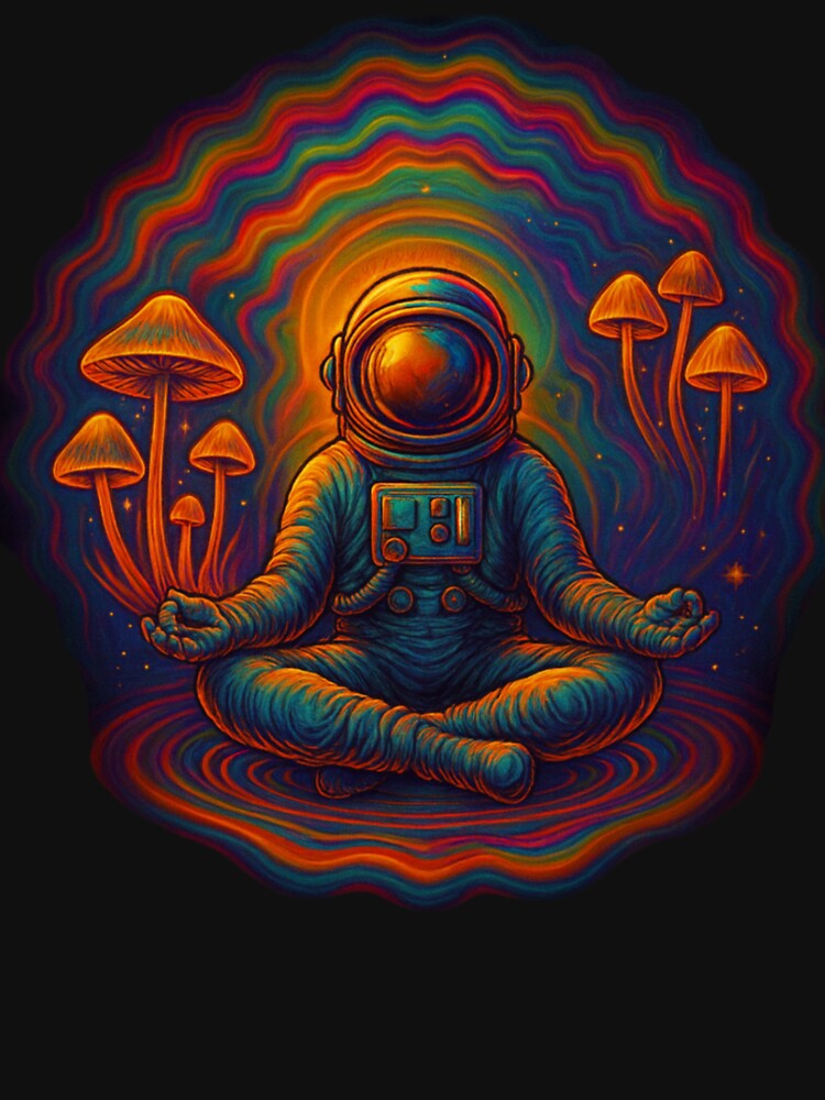 Psychedelic Cosmic Trip Within by NightWisdom
