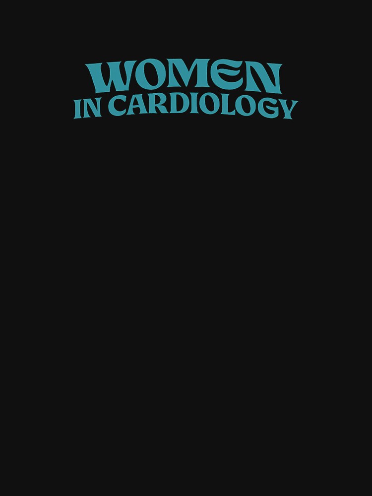 Woman in Cardiology Classic T-Shirt Medical Students by Lulu Shop