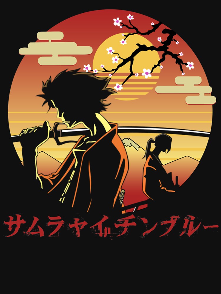 Mugen And Jin Champloo Japanese Sunset by REYPLACED
