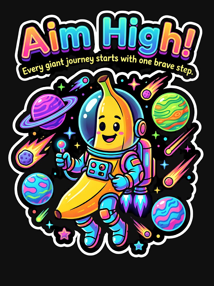 Aim High! – Banana Astronaut Adventure by Tharaazu