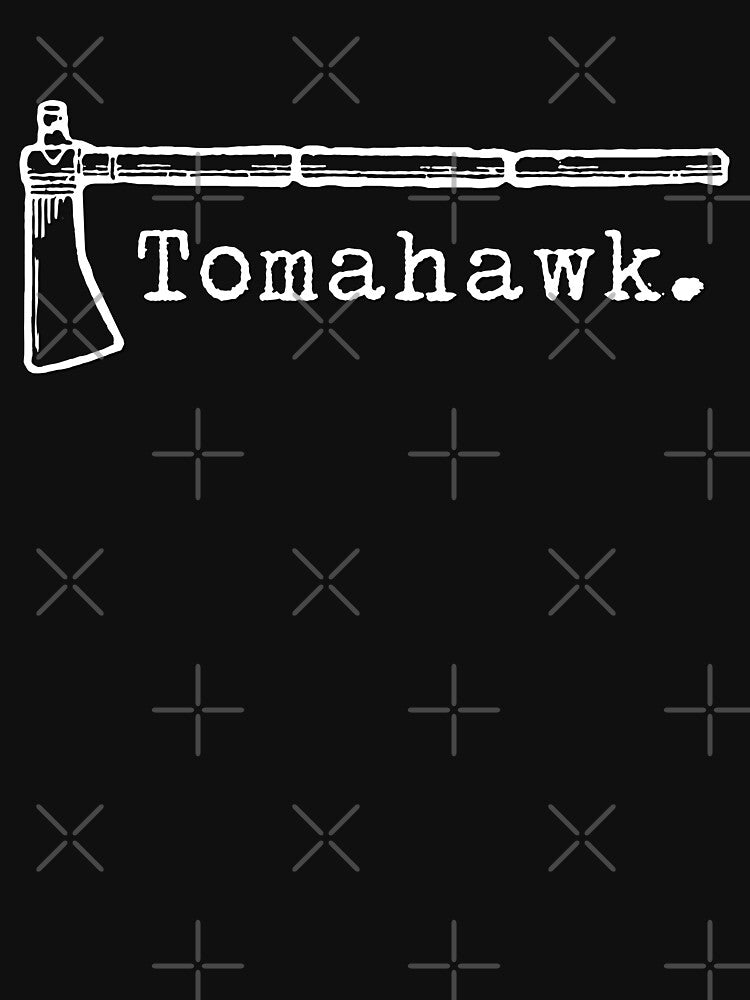 Tomahawk Logo (White) by DiscoVolante