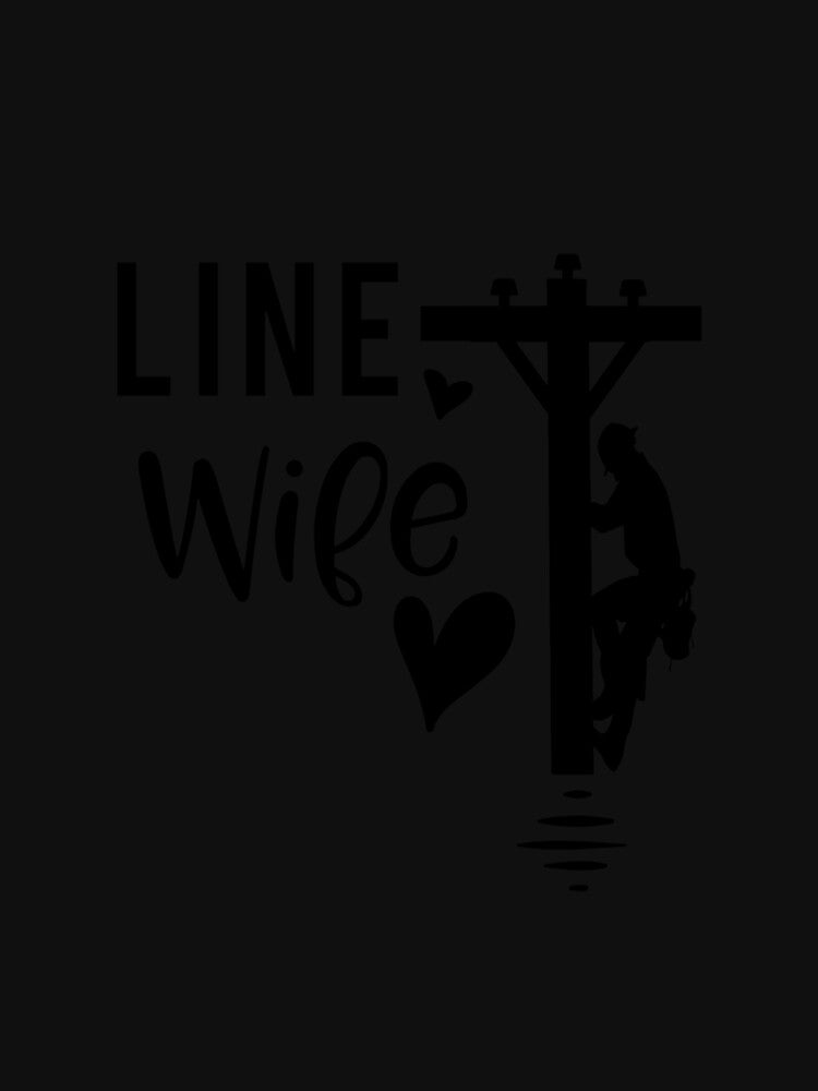 Line Wife Shirt Gift For Linemans Wife by ShakitaMa