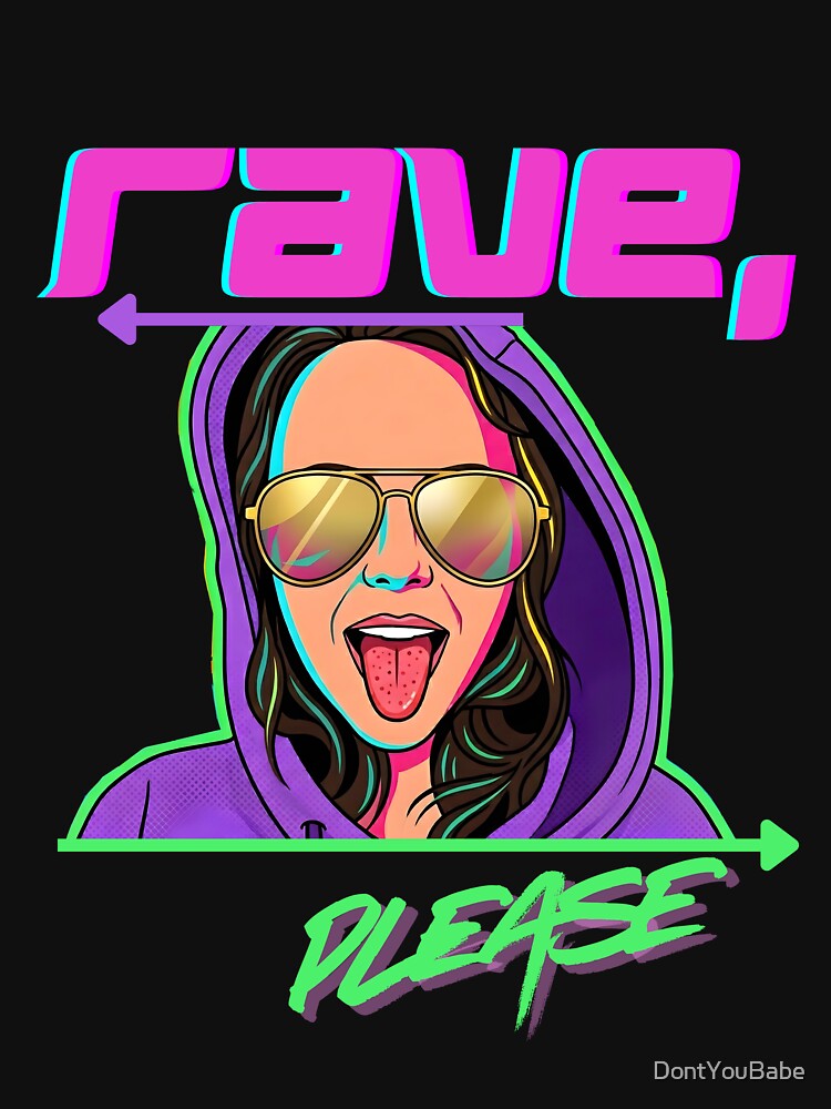 Rave, Please: Neon Festival Vibes by DontYouBabe