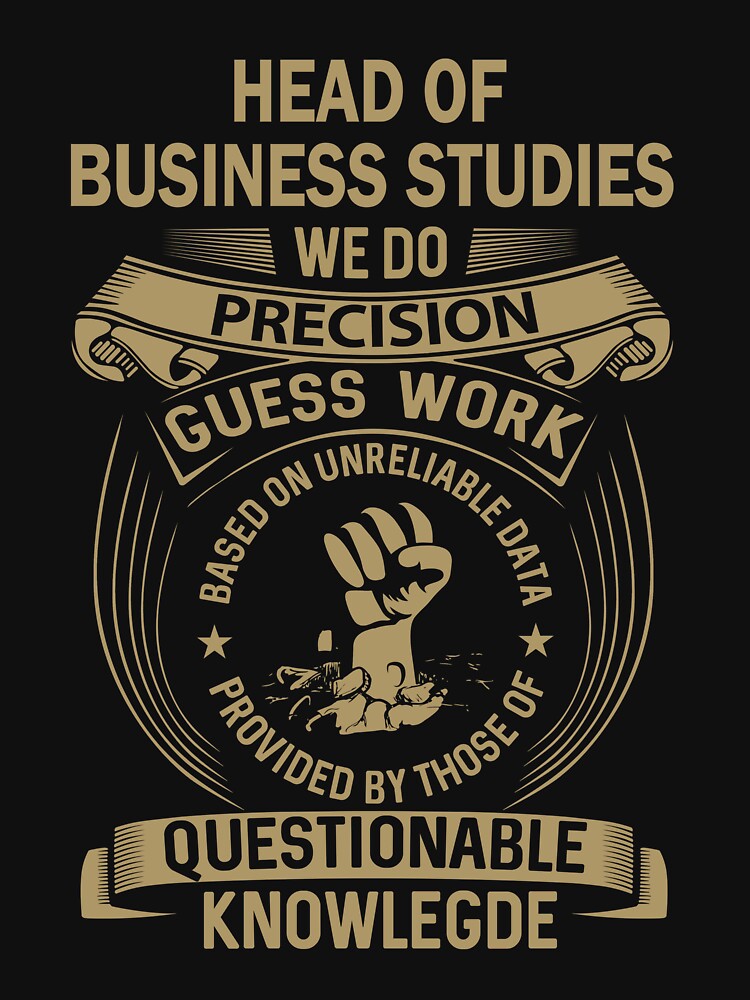 Head Of Business Studies by MiraclePitts