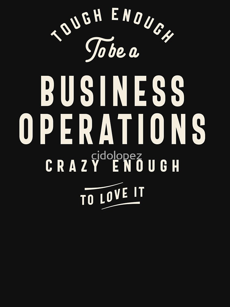 Funny Job Occupation Business Operations by cidolopez