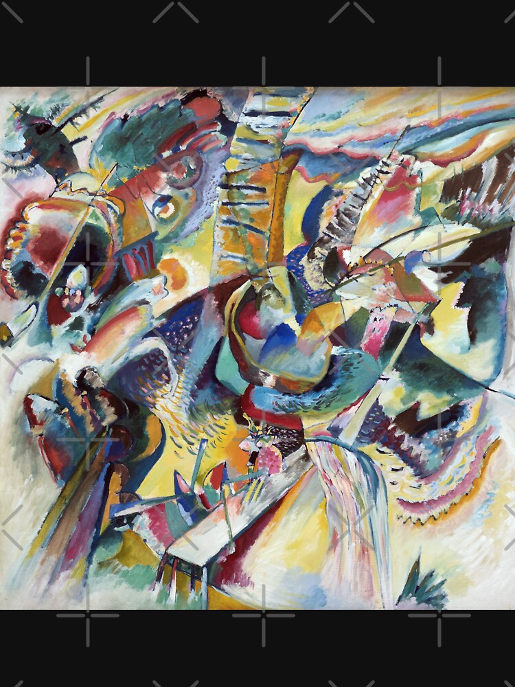 Pastel Colorful Abstract Aesthetic Kandinsky by Brasilia