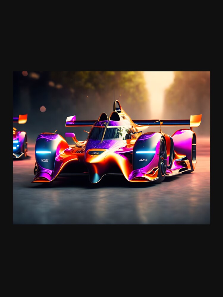 Futuristic Racecar by PPerfectPrints