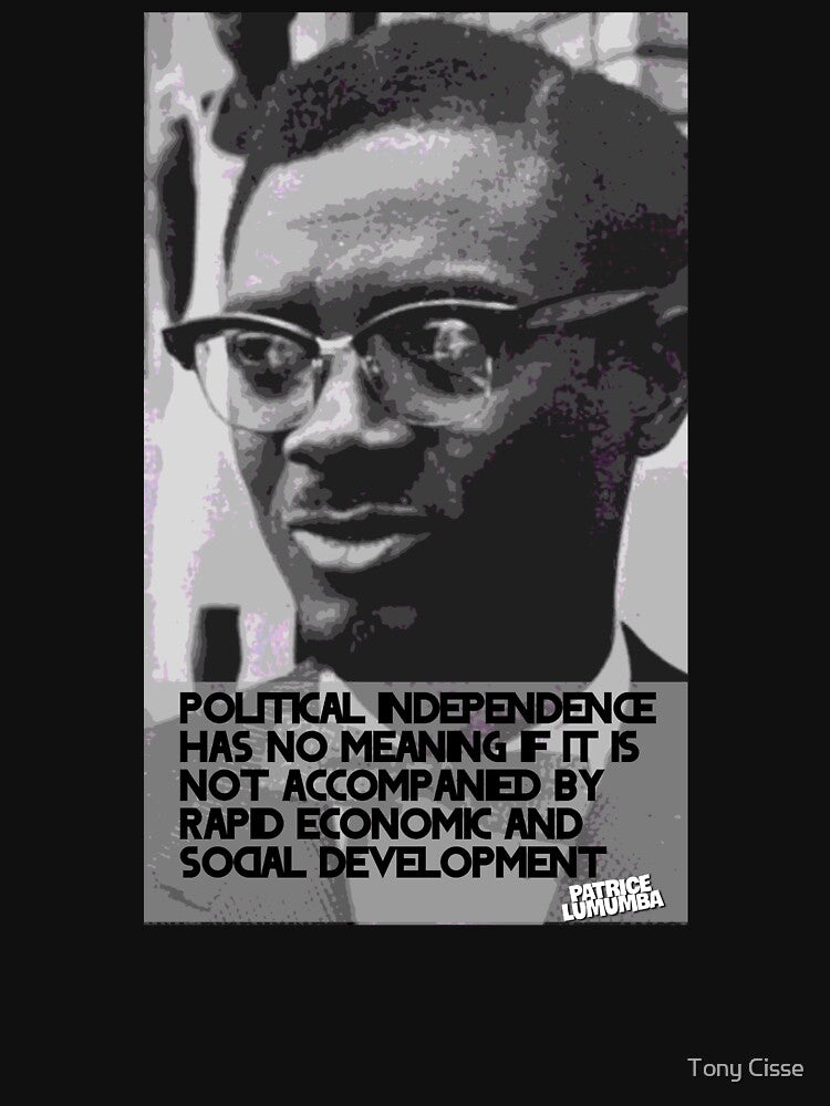 Patrice Lumumba Quote by Tony Cisse