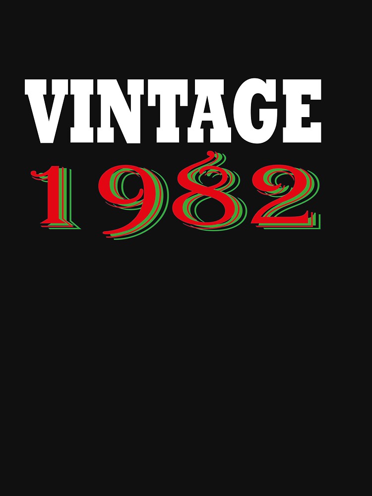 Vintage 1982 shirt, 40th birthday for Women, 40th birthday gift, 1982 Unisex t-shirt, Camo 1982 Shirt, Vintage birthday shirt, 40th birthday by SimoSaladain