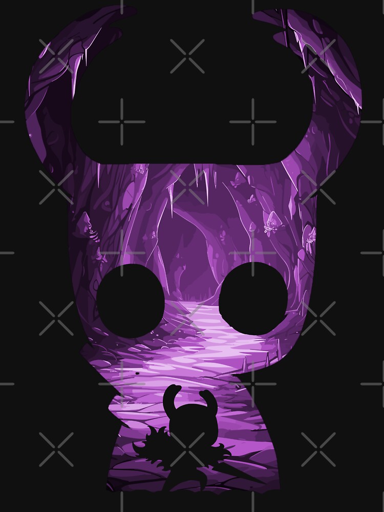 Hollow Knight - The Knight *Negative Illusion* by MyRetroArt