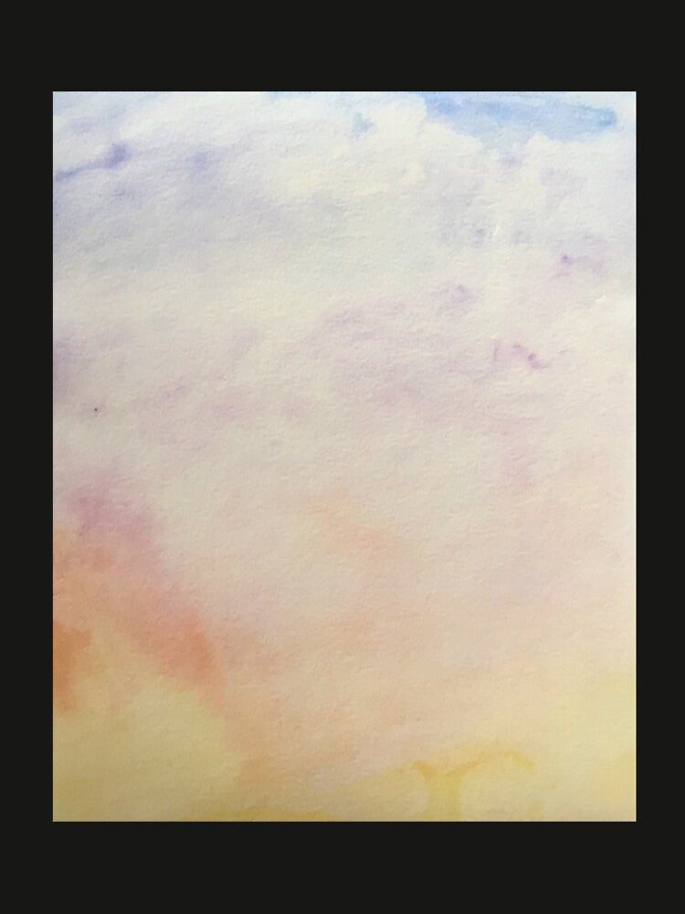 Pastel Watercolor Sunset Gradient by mckusel