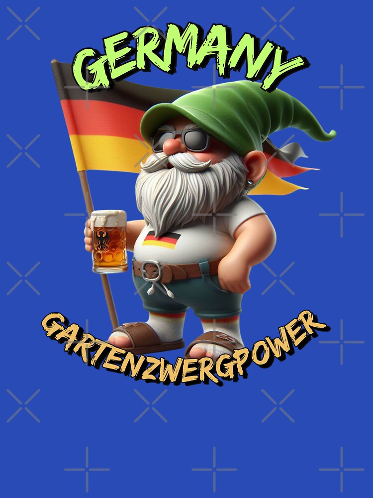 Garden Gnome goes EM - Garden Gnome Power 10 by Toms Tee