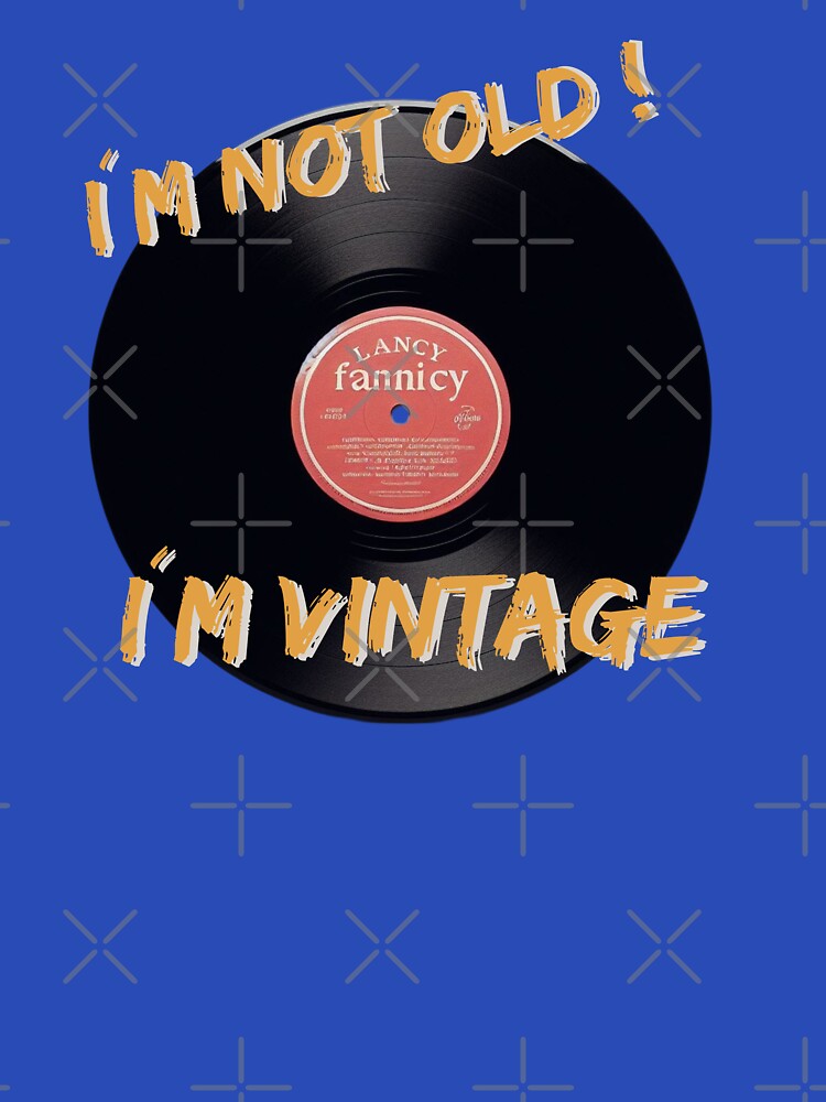 not old but vintage "NO DARK COLOURS" by Toms Tee