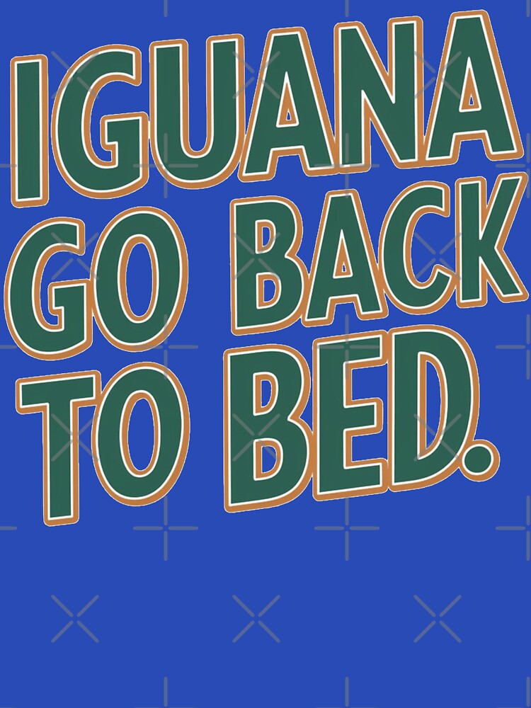 Iguana Go Back To Bed by IWANNAIGUANA
