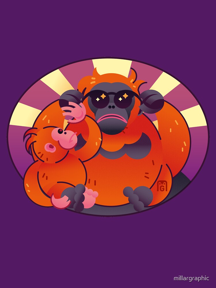 Sunglasses Orangutan by millargraphic