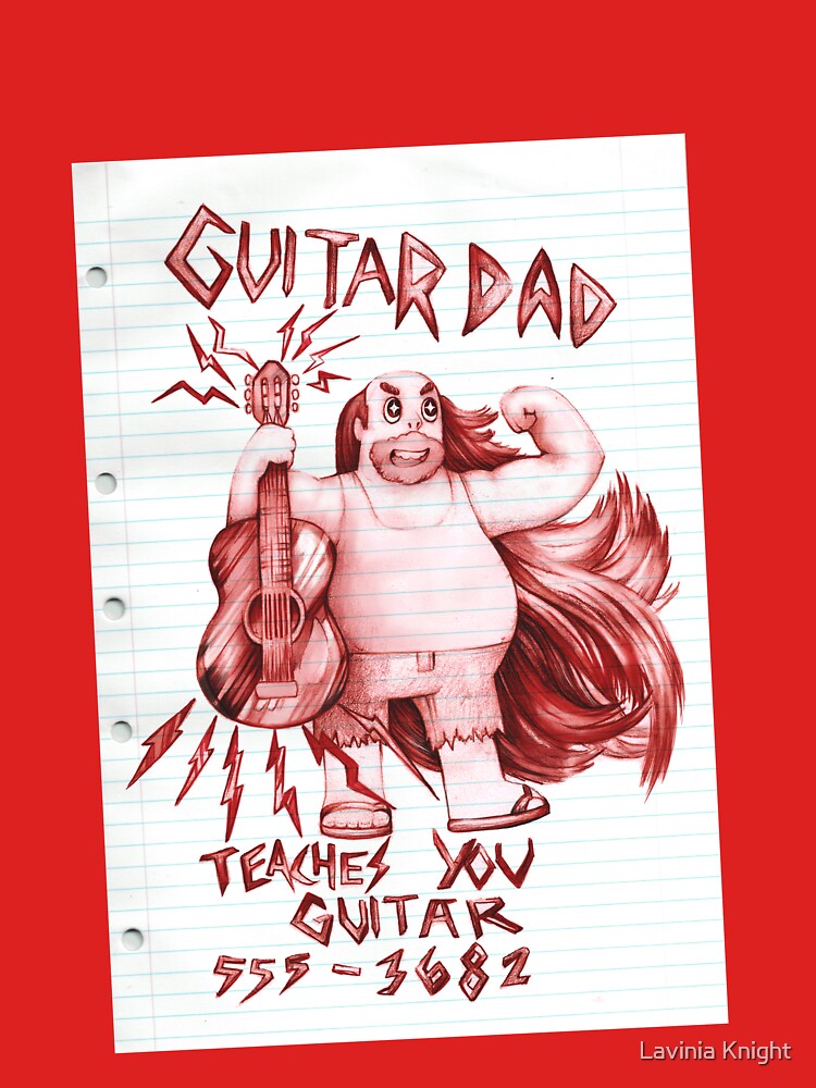 'Guitar dad' shirt - Steven Universe by Lavinia Knight