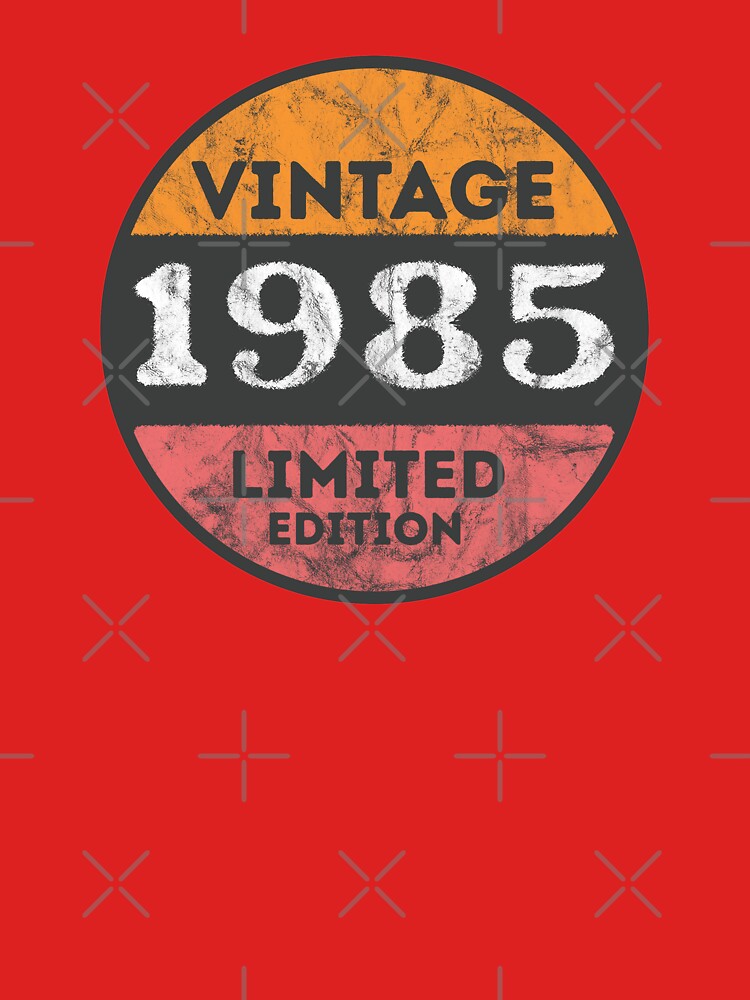 Vintage 1985 Limited Edition by csoDesign