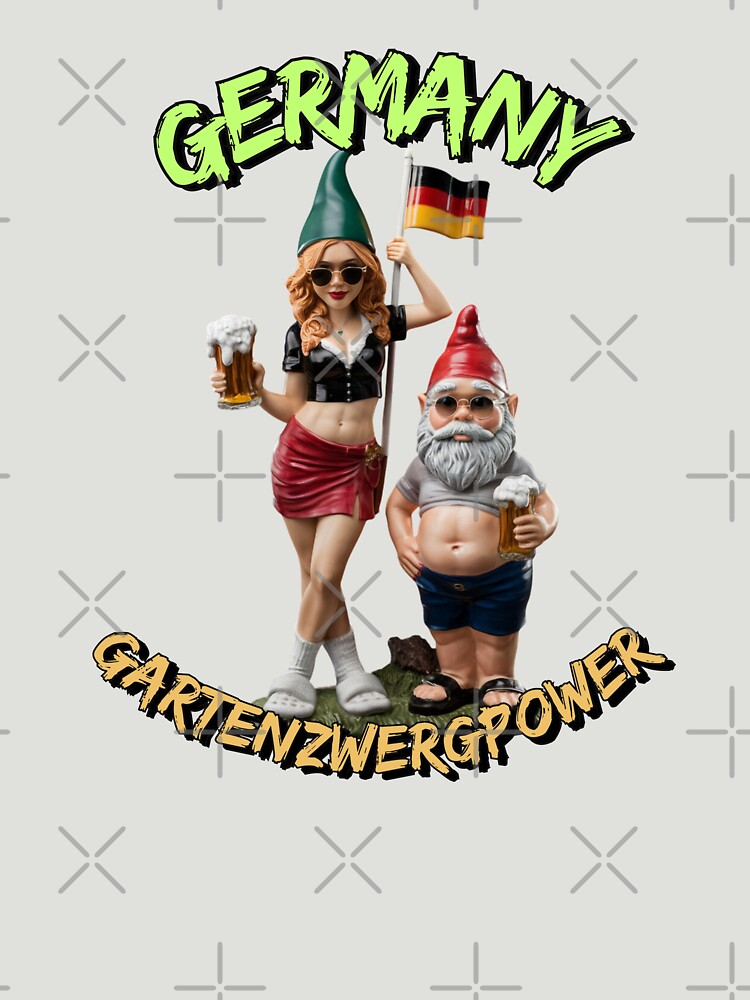 Garden Gnome goes EM - Garden Gnome Power 4 by Toms Tee