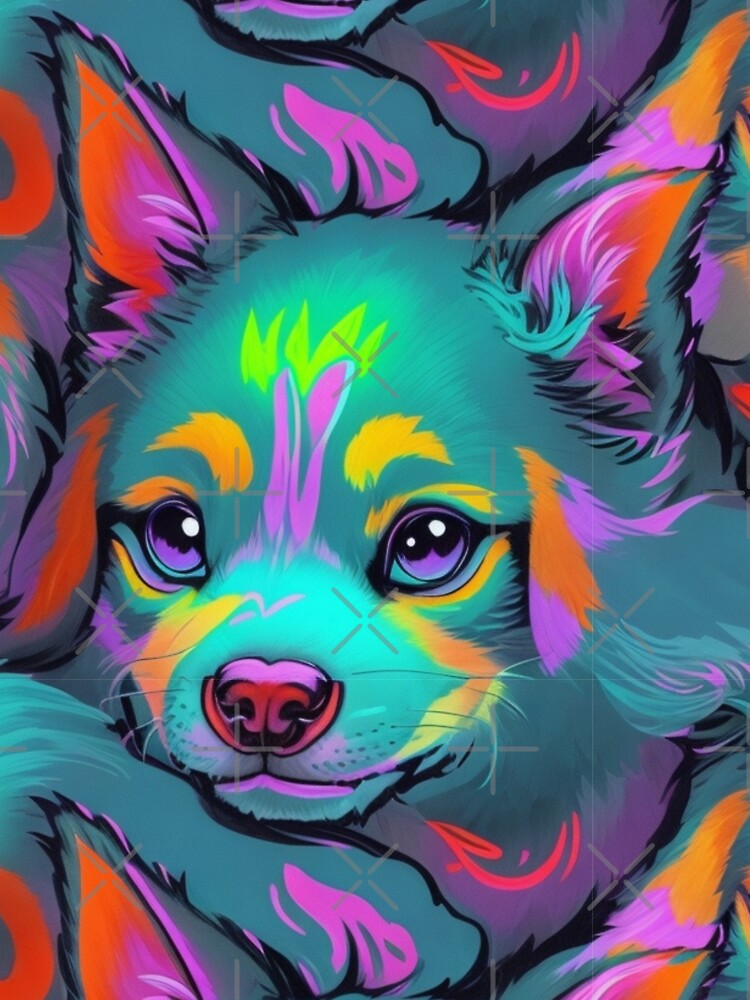 Funky Art With Puppies 2 by Maylene1