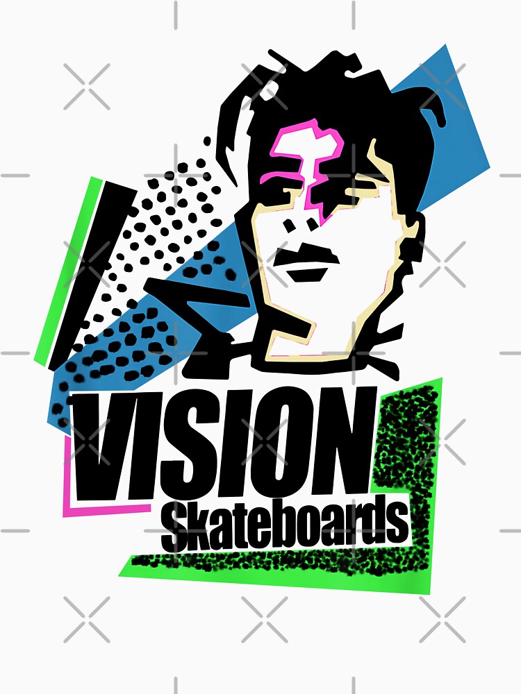 Nice Vision Skateboard Mark Gonzales white by oelflolamk