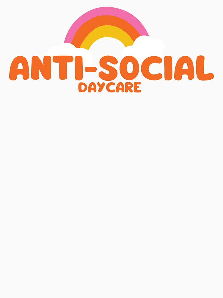 Anti-Social Daycare Introvert T-Shirt by Black777Hearts