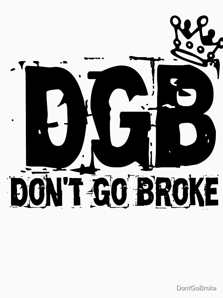 DGB Tilted Crown Black by DontGoBroke