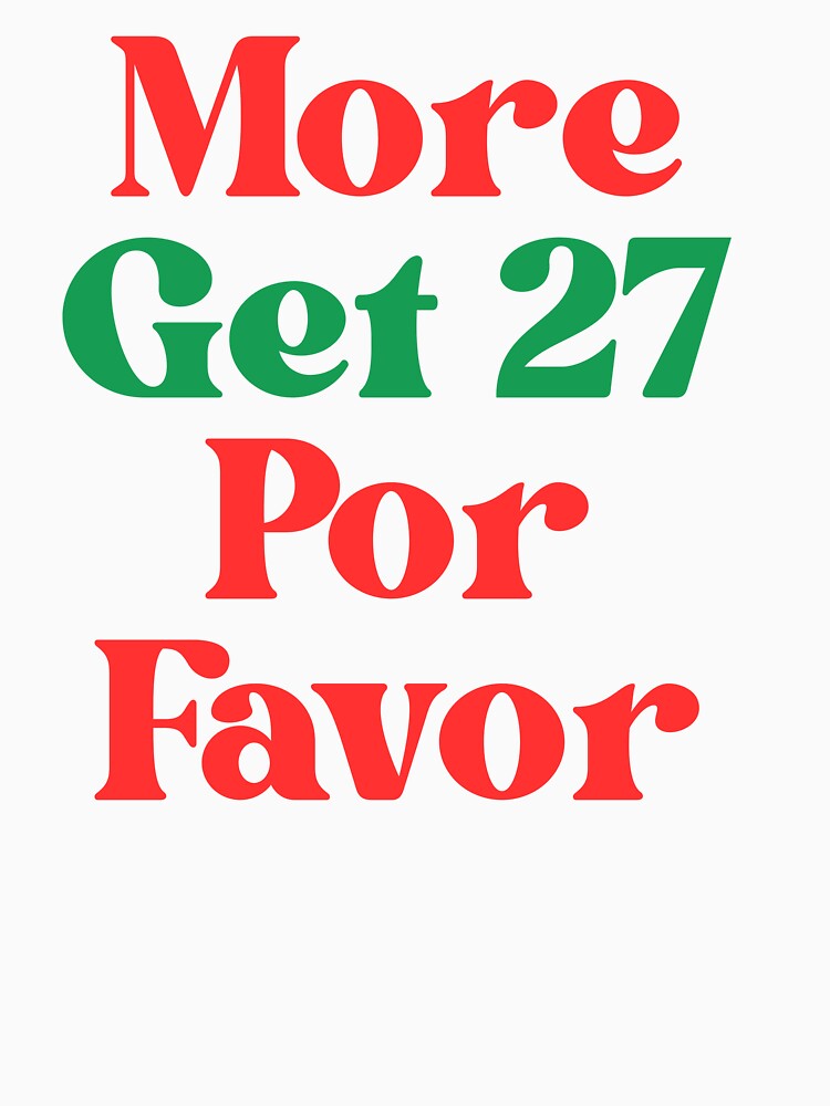 More GET 27 Por Favor by L'Amour de la fête