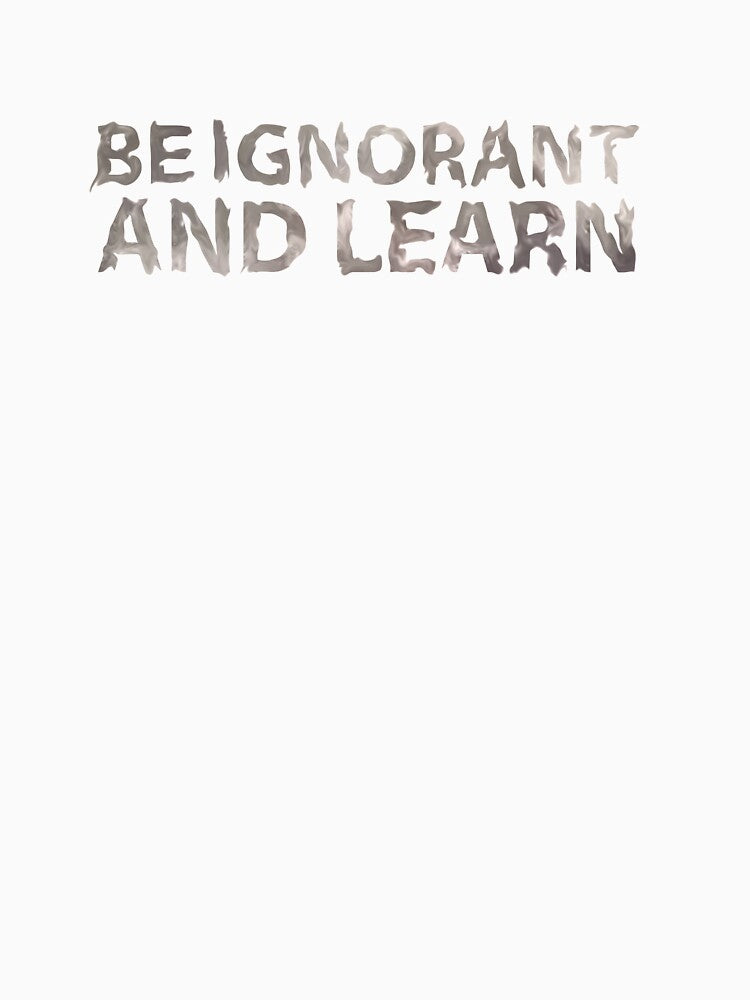 Be Ignorant by Rik Verbeek