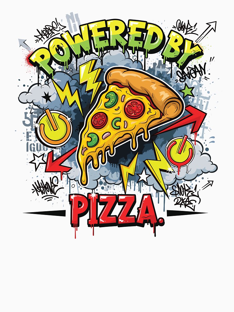 Powered by Pizza by Suzthewall