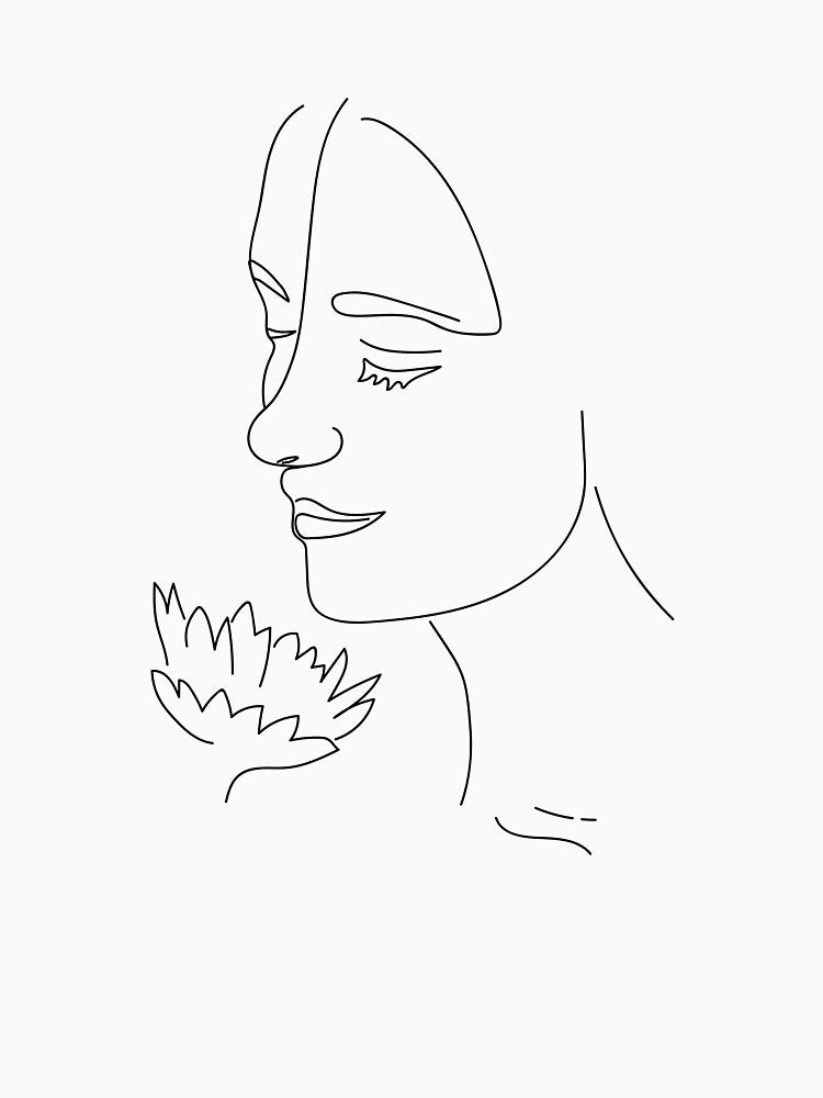 Face Line Art by jfieldsierra