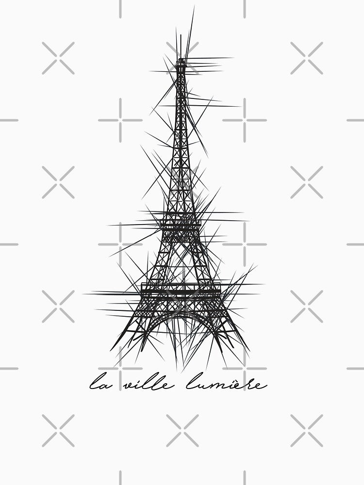 Paris France Eiffel Tower by FikirSanat