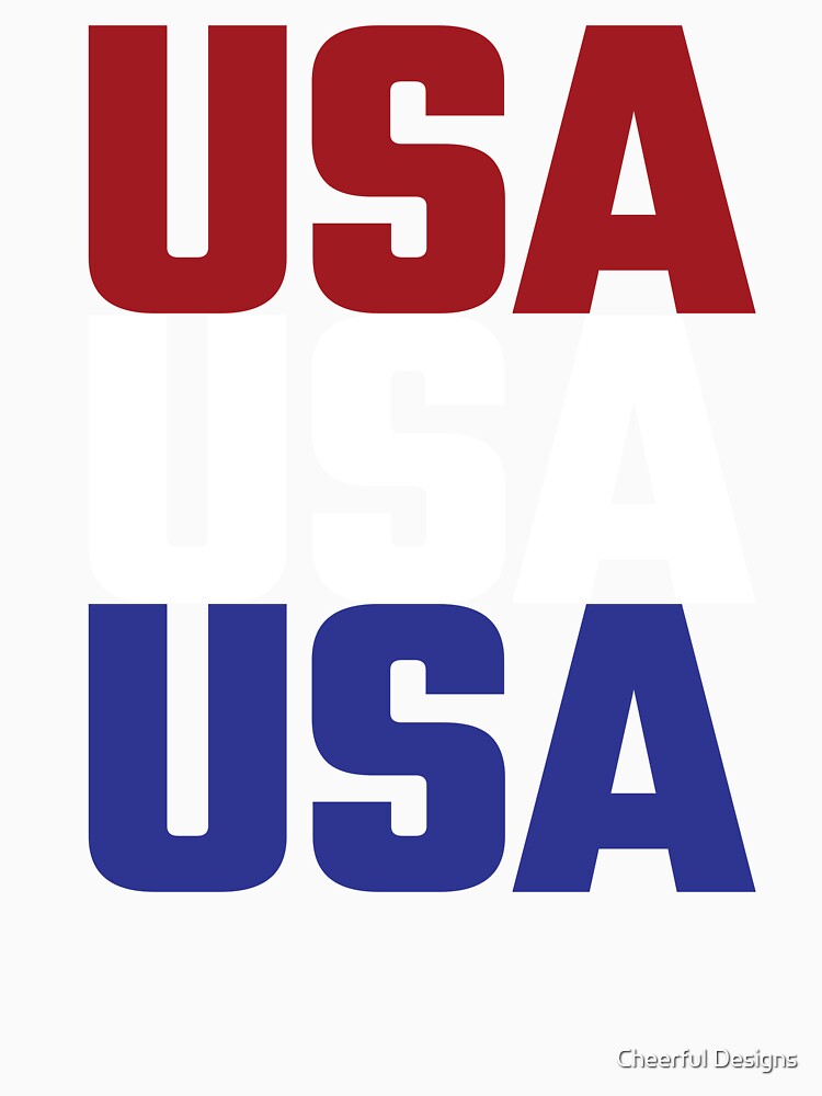 Usa usa usa, united states of america, america, by Cheerful Designs