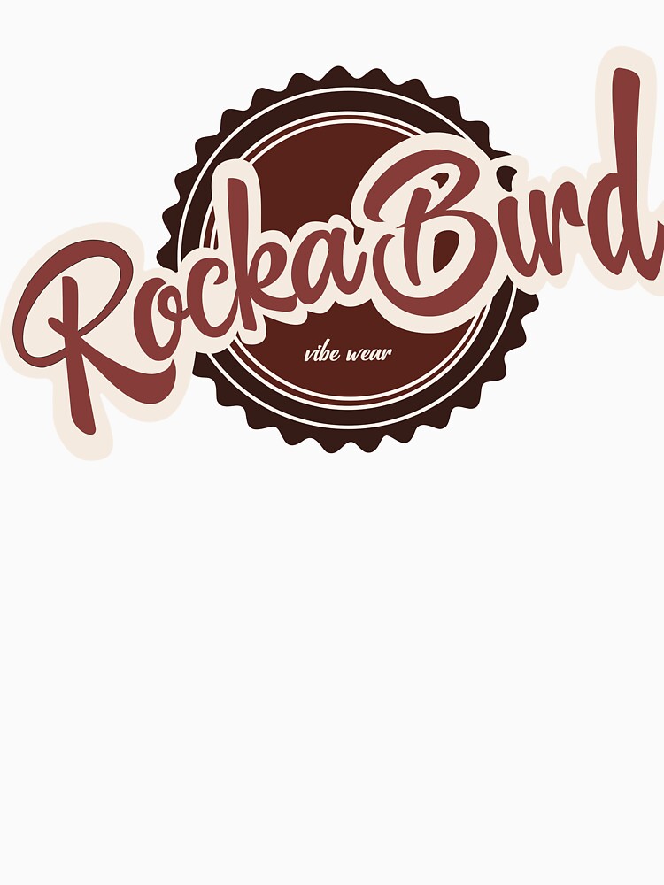 RockaBird Official Logo, Vintage Vibe Wear Brand Identity by Rockabird75