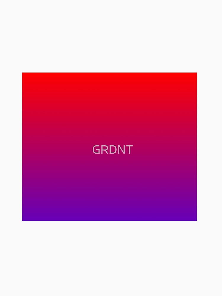 NEON LIGHTS - Minimalist Red to Purple Gradient Ombre by GRDNT
