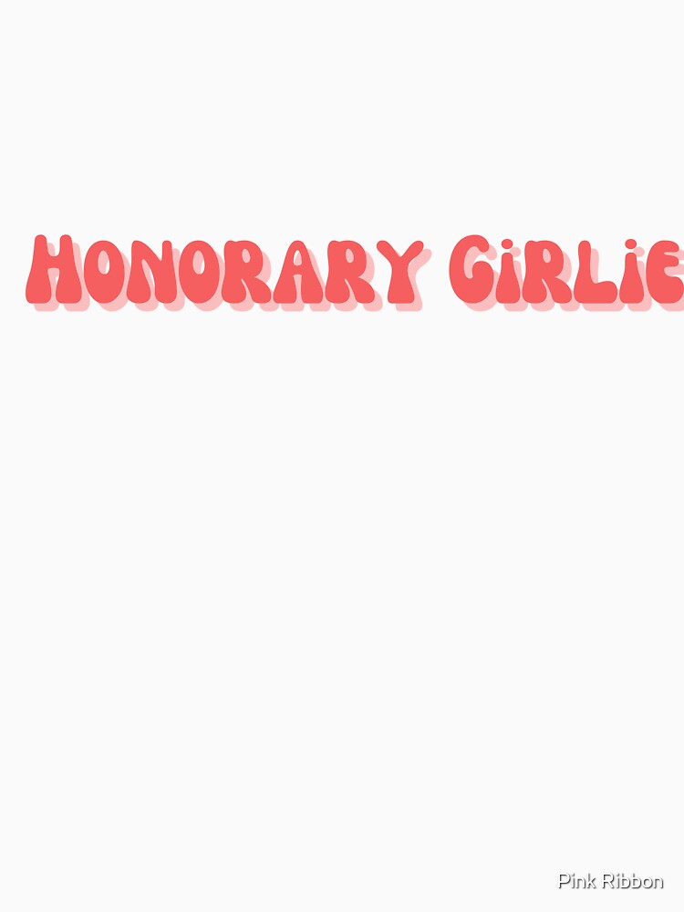 Honorary Girlie In Red and Coral by Pink Ribbon