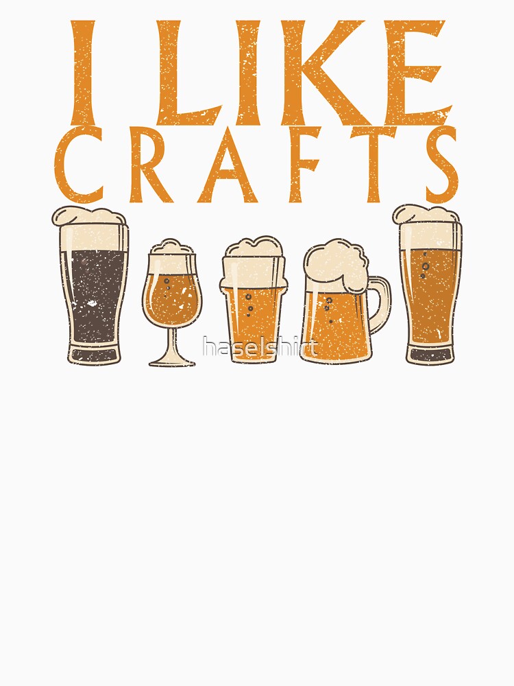 I Like Crafts Beer Pub Nights Gift Idea by haselshirt Unisex , , , Long Sleeve Tee